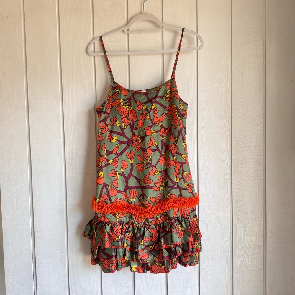 I’m Isola Marta’s Floral Ruffled Mini Dress
